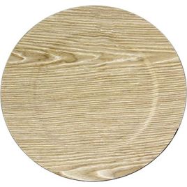 JG 6PÇ SOUSPLAT COLONIAL POLIPROPILENO 2x33x33cm NATURAL