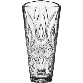 VASO TRIANGULAR HOME&CO ECO CRYSTAL 28x12x12cm TRANSPARENTE