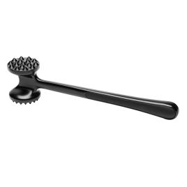 Martelo Amaciador de Carnes com Cabo Antiderrapante Chef Pro 22,5cm Preto Liga de Zinco - Wolff 21487