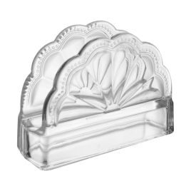 Porta Guardanapos Belle Epoque 10,5cm x 4cm x 9,5cm Cristal Ecológico - Lyor 221427
