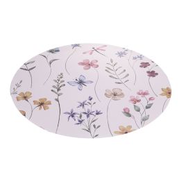 Lugar Americano Redondo Primavera 38cm Plástico - Lyor 221505