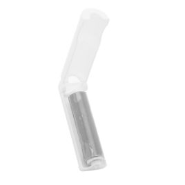 Rolo Adesivo Lavável Portátil de Plástico Cinza 10cm x 3cm - Lyor 2496