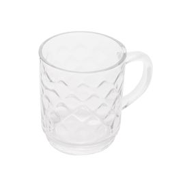 Caneca para Café de Vidro Diamond 250ml- Lyor 2513