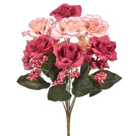 BUQUÊ ROSA E GYPSO 55221-009
