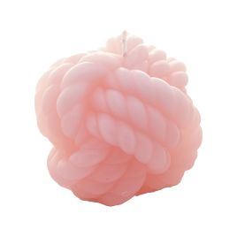 Vela de Parafina Nó Rosé 7cm x 6cm - Wolff 61562