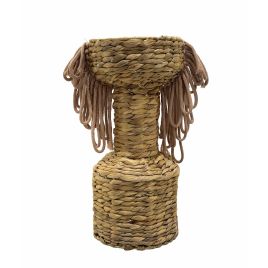 VASO FIBRA NATURAL COM CORDA 48X20CM 62714-018