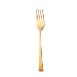 CONJUNTO 6 GARFOS PARA MESA DE AÇO INOX BERNA DOURADO - WOLFF 71790