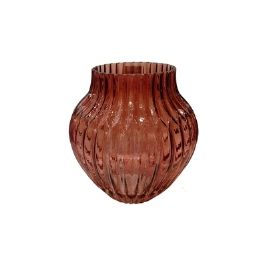 RE VASO DE VIDRO TERRACOTA BH0112