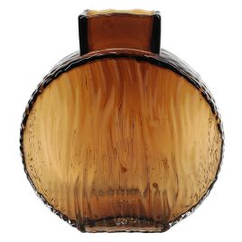 VASO DE VIDRO AMBAR BH0243