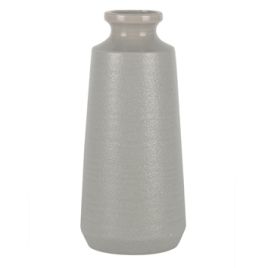 RE VASO DE CERAMICA CINZA CLARO CT0105