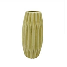 VASO DE CERAMICA AMARELO DL0071