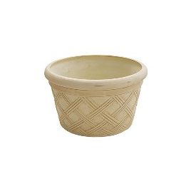 P VASO DE FIBER CLAY MARFIM GG0030B