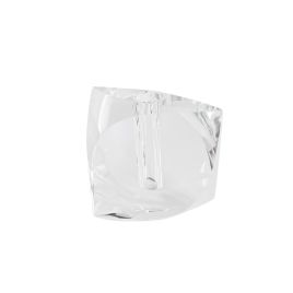 VASO DECORATIVO EM CRISTAL TRANSPARENTE HK4002