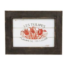 P QUADRO DECORATIVO DE MADEIRA LC0035