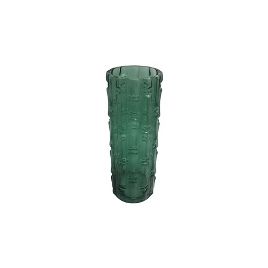 RE VASO DE VIDRO TRANSPARENTE VERDE NP0014