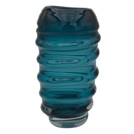 VASO DE VIDRO AZUL OD0081