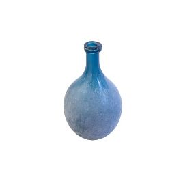 GARRAFA DECORATIVA JATEADA AZUL RDH0013