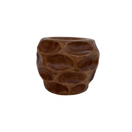 VASO DECORATIVO EM MADEIRA RFN5005