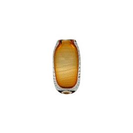 VASO DE VIDRO AMBAR ROD0007
