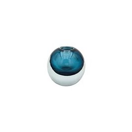 VASO DE VIDRO AZUL ROD0034