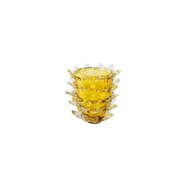 VASO DE VIDRO AMBAR ROE0007