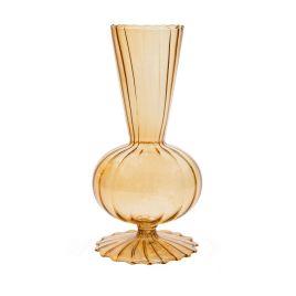 VASO DE VIDRO AMBAR RXY0026