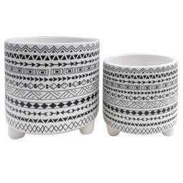 RE CJ. DE CACHEPOTS DE CERAMICA - 2PS TN0259