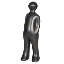 PECA DECORATIVA DE CERAMICA PRETA VC0014