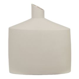 VASO DE CERAMICA BRANCO VC0021