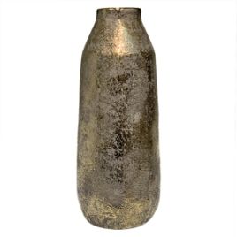 VASO DE CERAMICA OURO VELHO 13,5CM X 13,5CM X 35CM VH0048