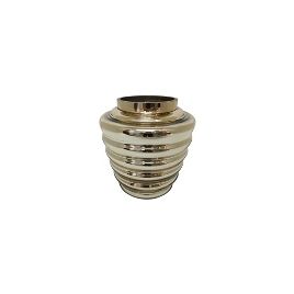 D VASO DE VIDRO DOURADO VN0020