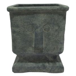 VASO DE CIMENTO CINZA WF0073