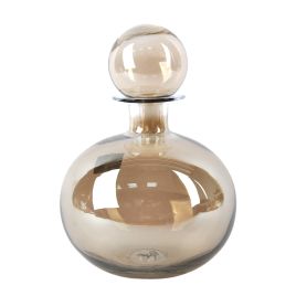 GARRAFA DE VIDRO MARROM WG0083