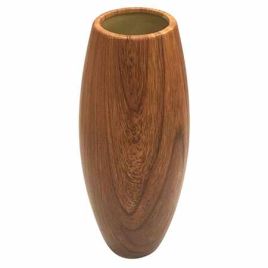 VASO DE CERAMICA ESTILO MADEIRA XD0444