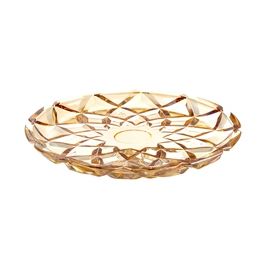 UD PRATO DE DOCES DE VIDRO AMBAR 6 PCS ZF0185