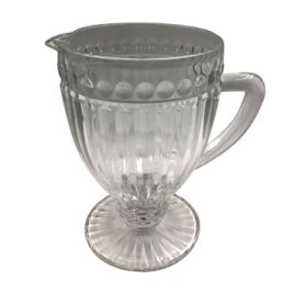 UD JARRA DE VIDRO TRANSPARENTE CINZA  1150ML ZF3301
